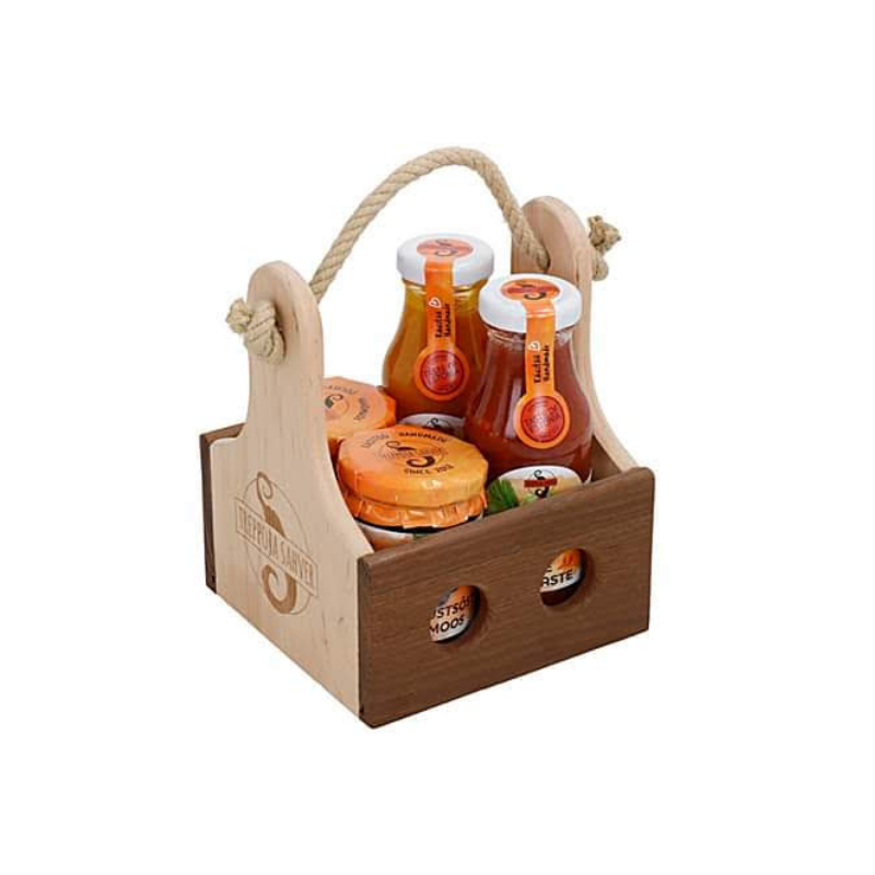 Särtsakas puitkast 4 tootega